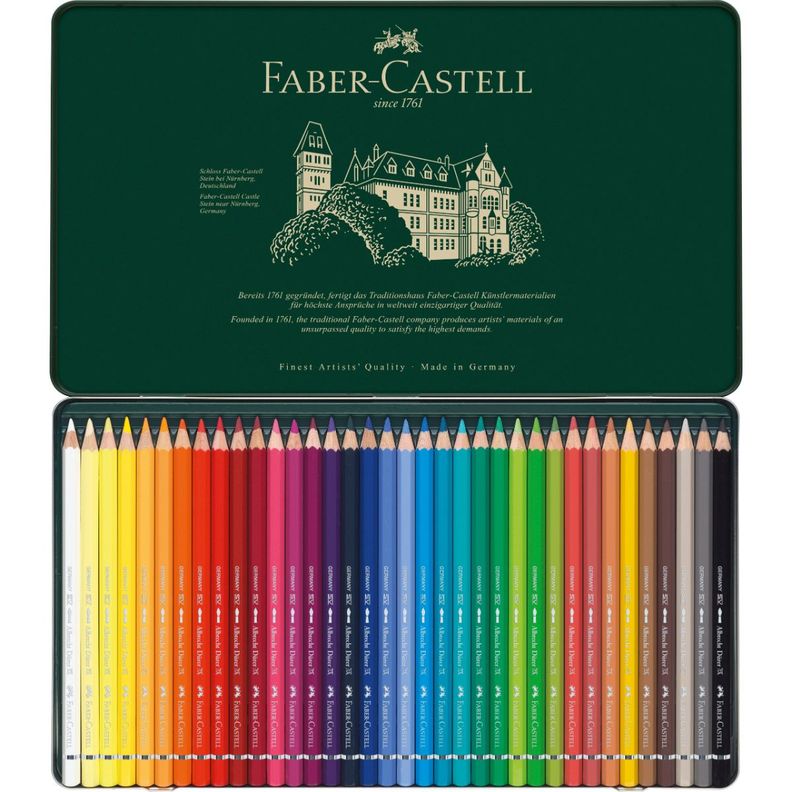 Lápiz de Color Acuarelable A.Dürer Faber-Castell x36 Colores-1