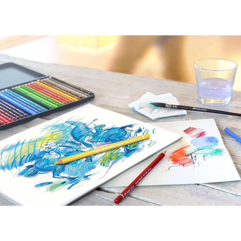 Lápiz de Color Acuarelable A.Dürer Faber-Castell x36 Colores-5