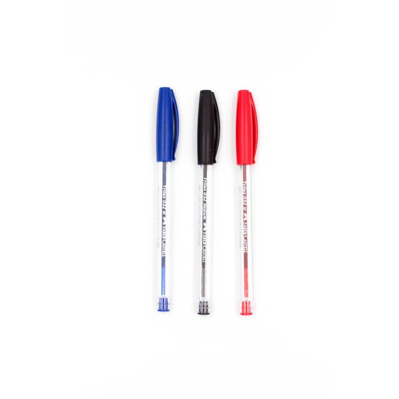 Bolígrafo Trilux 032 Faber-Castell M x3 Colores-2