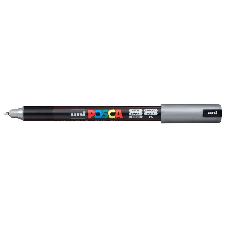 Marcador POSCA 1MR Plateado-1
