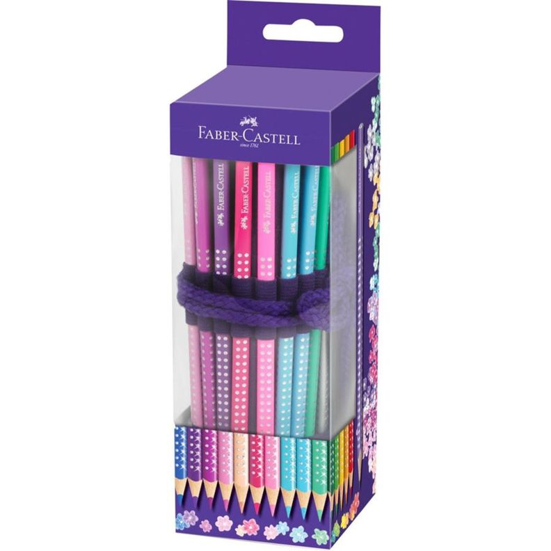 Lápices De Colores Sparkle x20 + Accesorios Faber-Castell-0