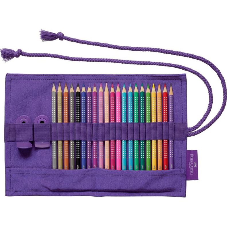 Lápices De Colores Sparkle x20 + Accesorios Faber-Castell-1