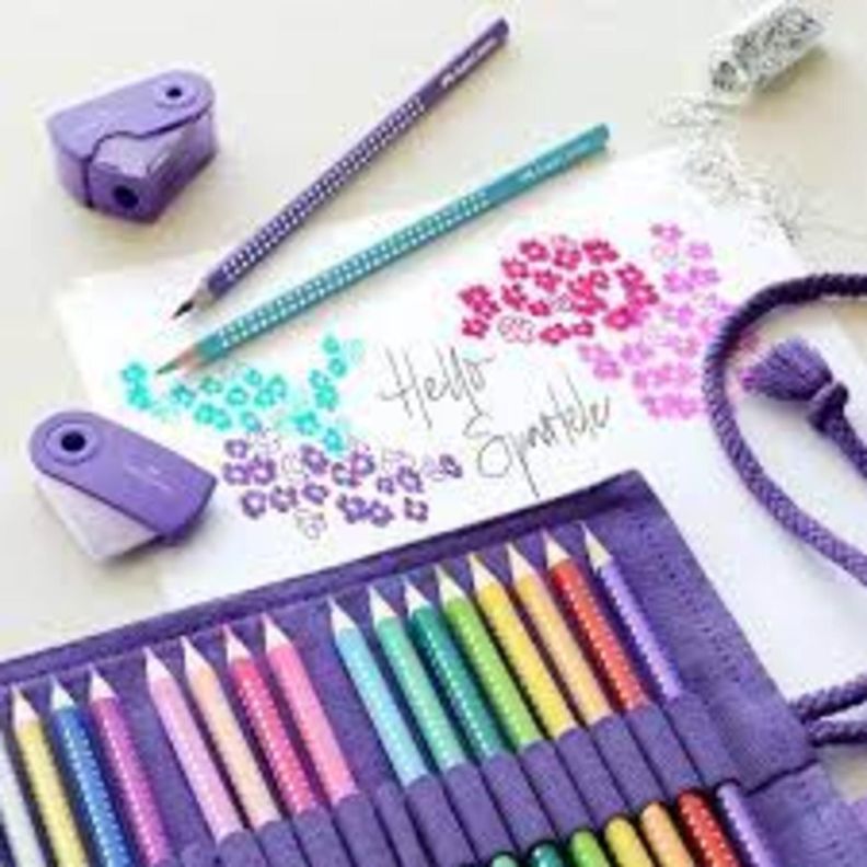 Lápices De Colores Sparkle x20 + Accesorios Faber-Castell-2