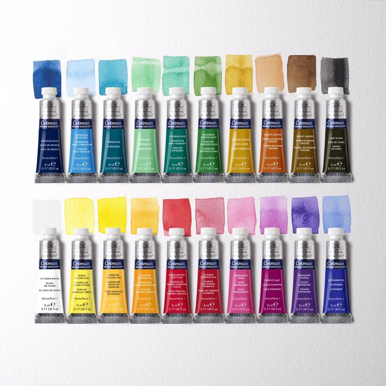 Set Inicial Acuarela Cotman Winsor & Newton 20x5ml-4