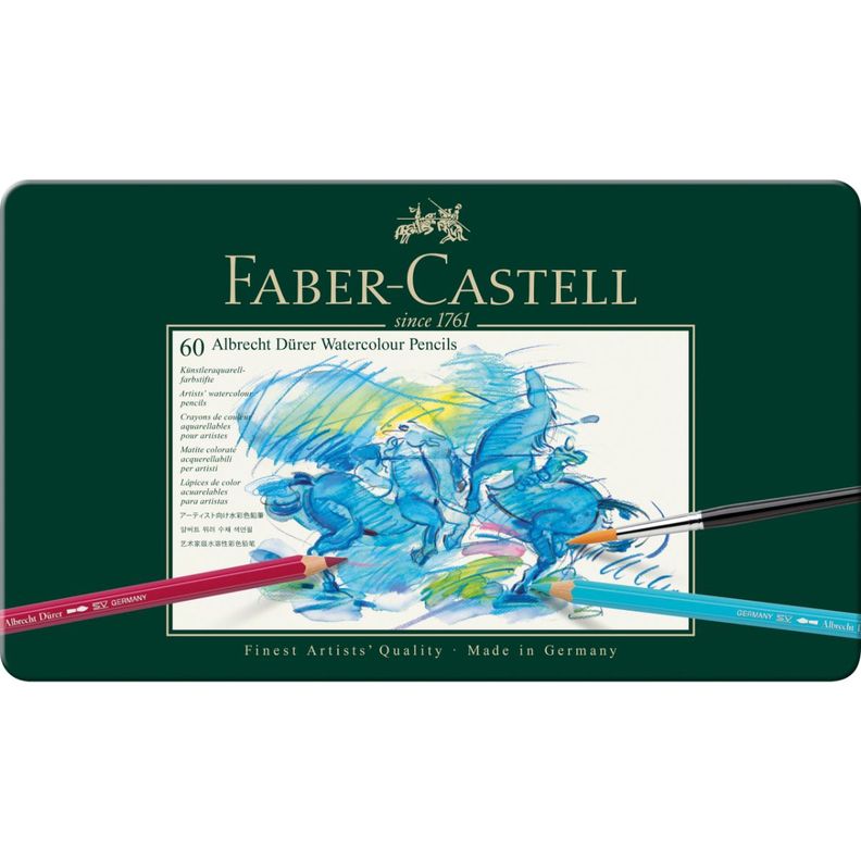 Lápices de 60 Colores Acuarelables A.Dürer Faber-Castell-2