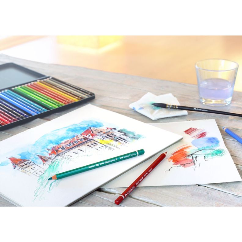 Lápices de 60 Colores Acuarelables A.Dürer Faber-Castell-4