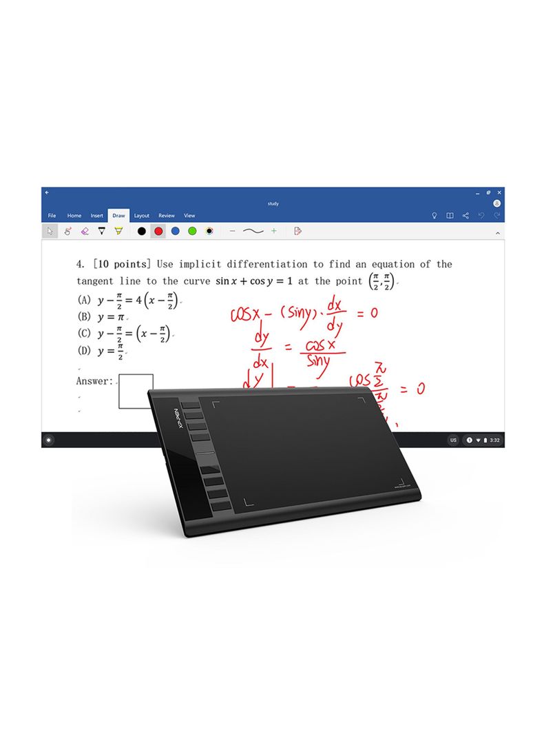 Tableta Digitalizadora Xp-pen Star 03 V2 Black Usb Dibujo-1