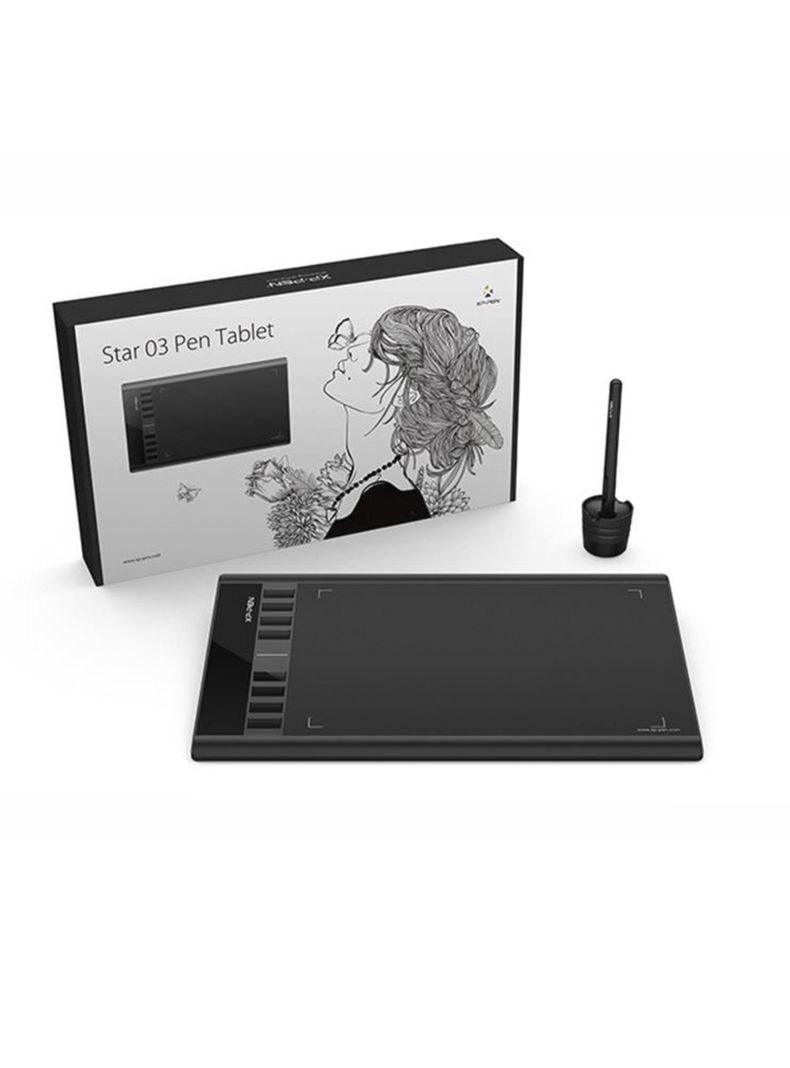 Tableta Digitalizadora Xp-pen Star 03 V2 Black Usb Dibujo-2