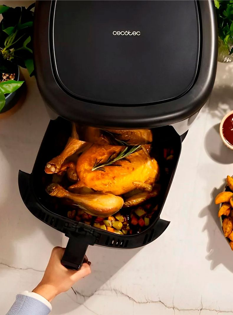 Freidora De Aire Sin Aceite Cecotec Bombastik Full 6l 1700w-1