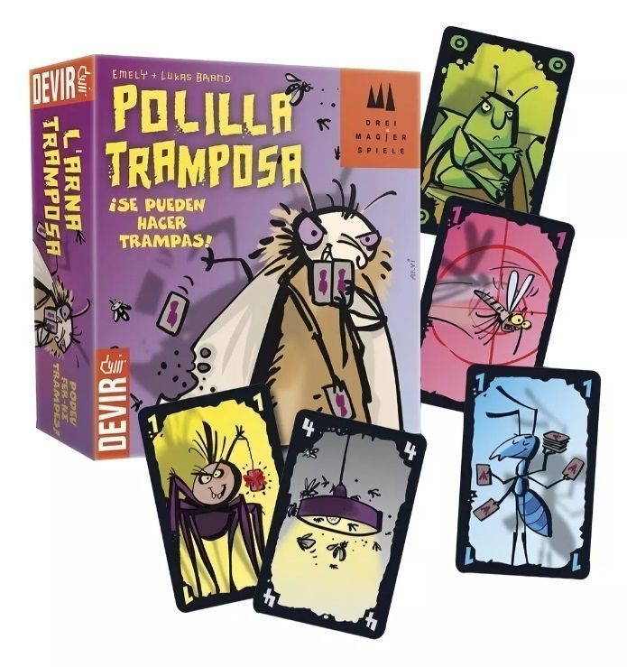 Polilla Tramposa Devir Juego de Mesa en Español-1