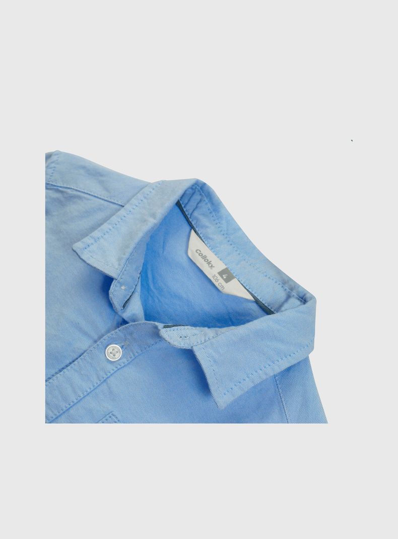 Camisa Niño Celeste 56270 Colloky-2