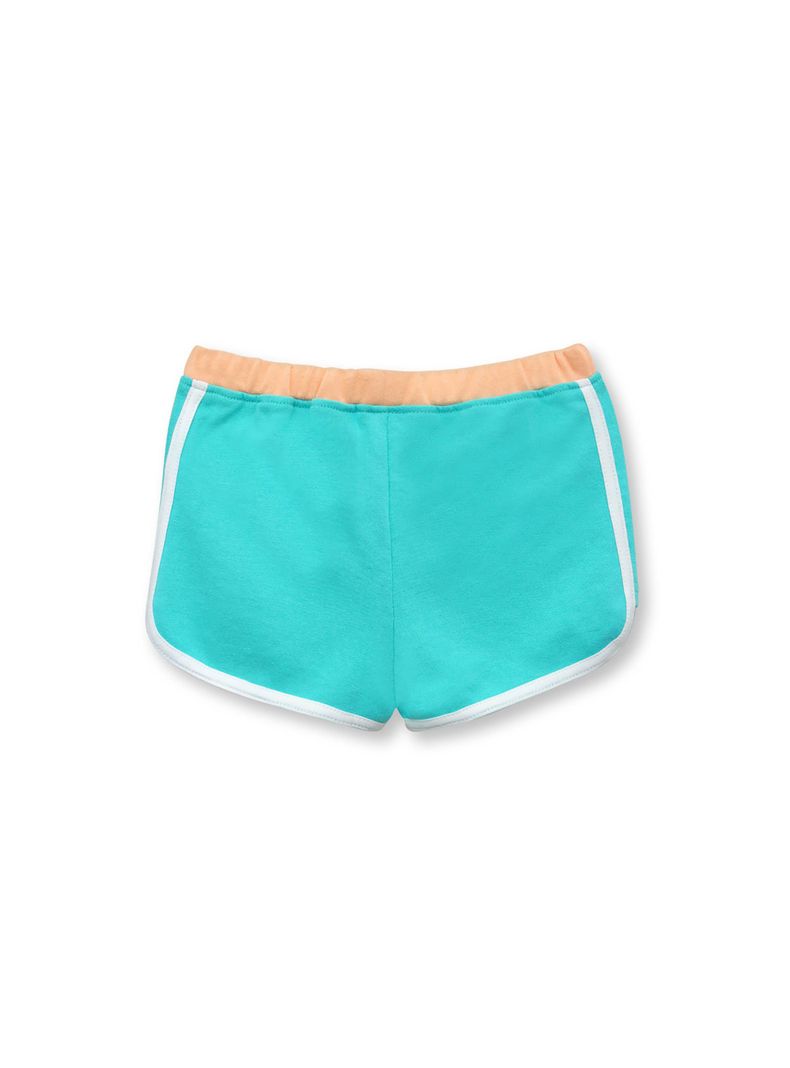 Short Niña Turquesa (3 A 36 Meses) Colloky-1