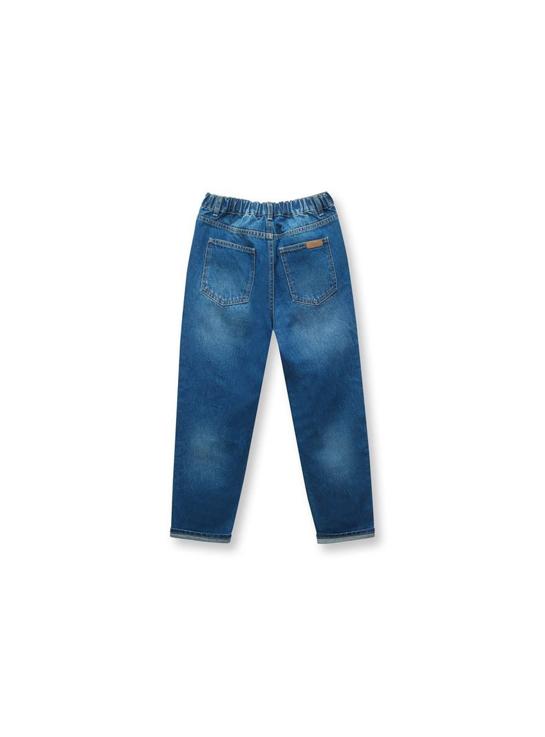 Jeans De Niño Balloon Azul (2 A 12 Años) Colloky-1