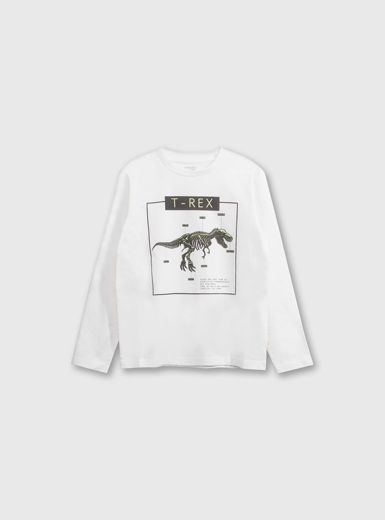 Polera Niño Blanco 55619 Colloky-0
