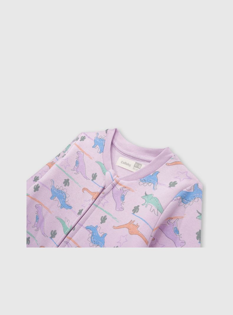 Pijama Niña Morado 52925 Colloky-2