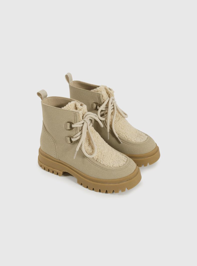 Botin Niña Beige 56507 Colloky-0