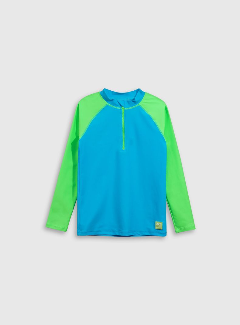 Polera Playa Niño Azul 54873 Colloky-0
