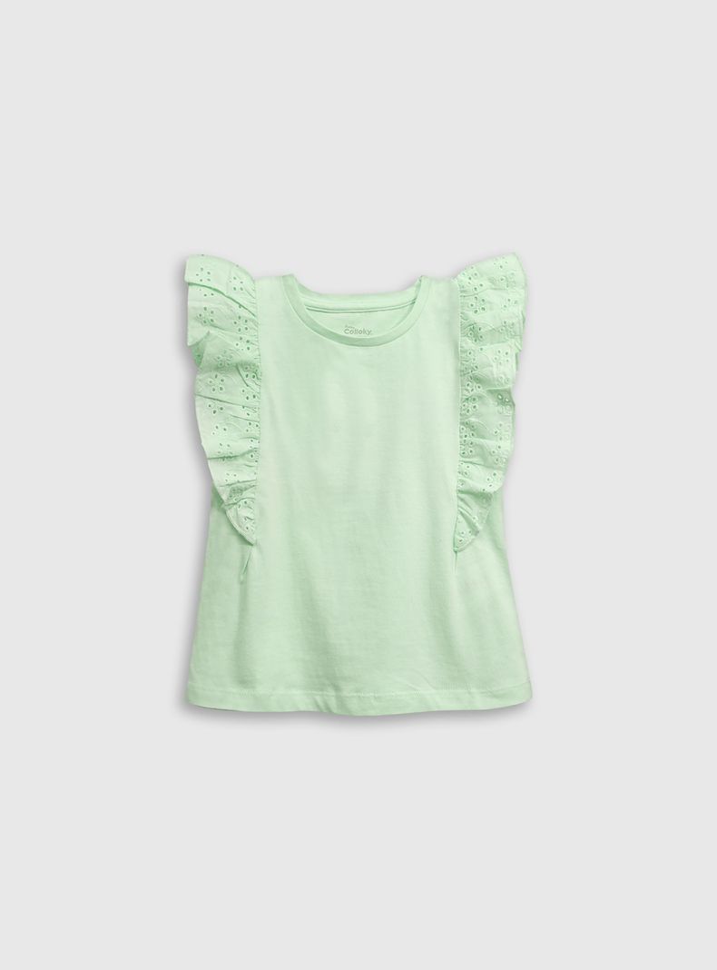 Polera Niña Verde 54855 Colloky-0