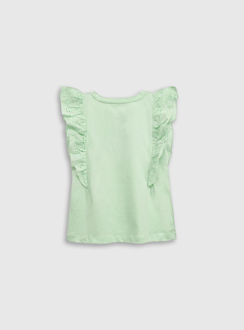 Polera Niña Verde 54855 Colloky-1