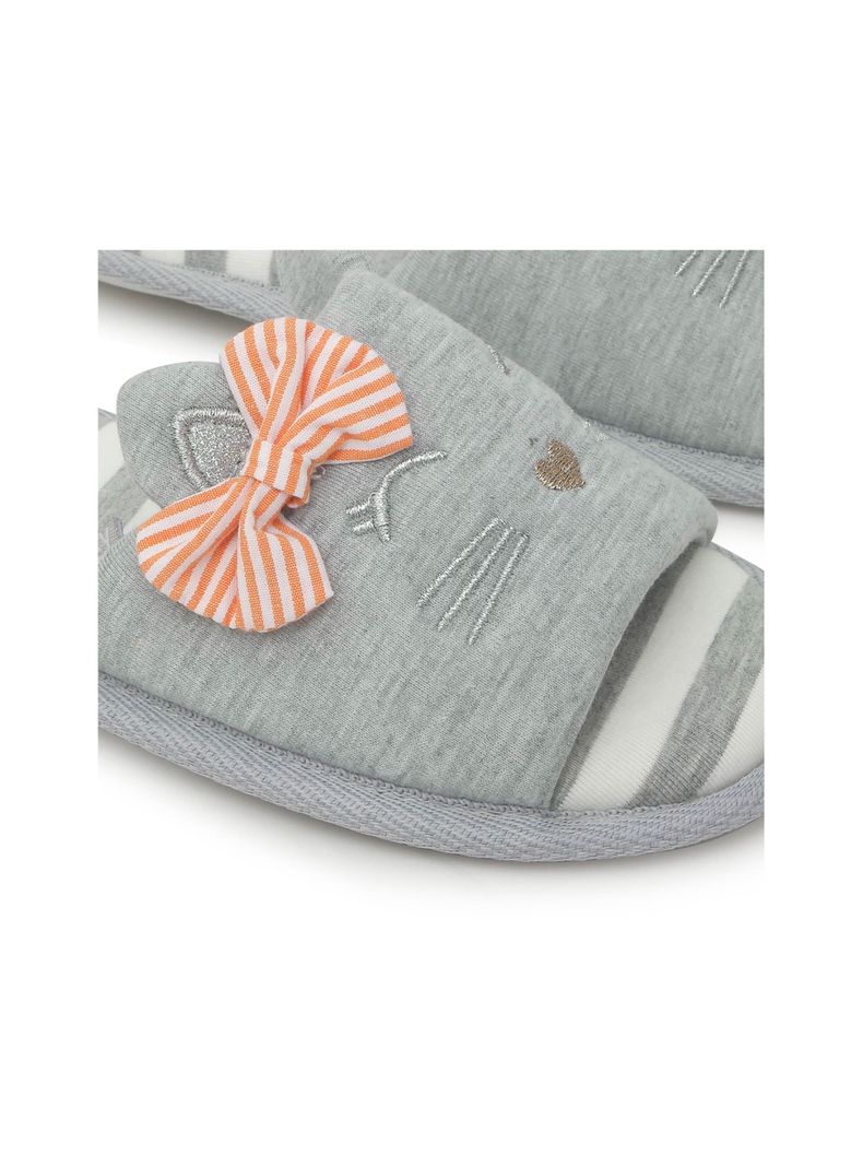 Pantufla Niña Gris (28 A 38) Colloky-4