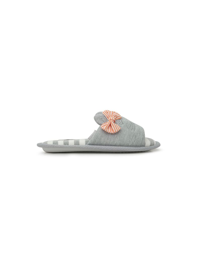 Pantufla Niña Gris (28 A 38) Colloky-1
