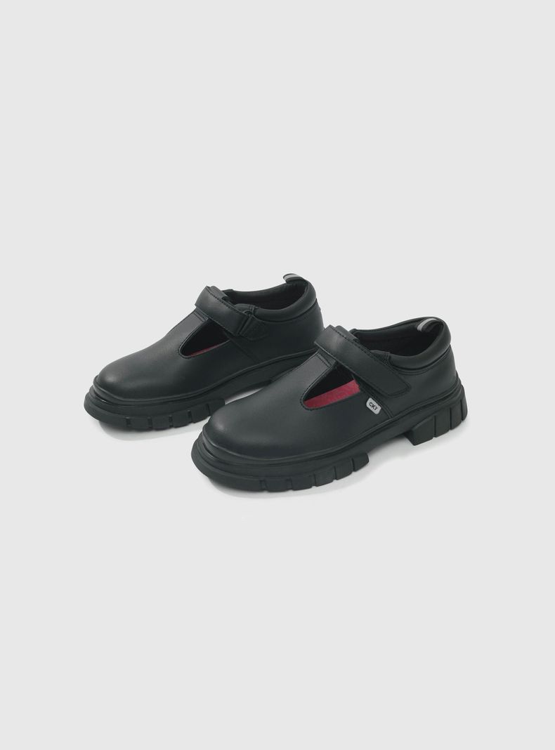 Zapatos Escolares Niña Negro 49408 Colloky-0