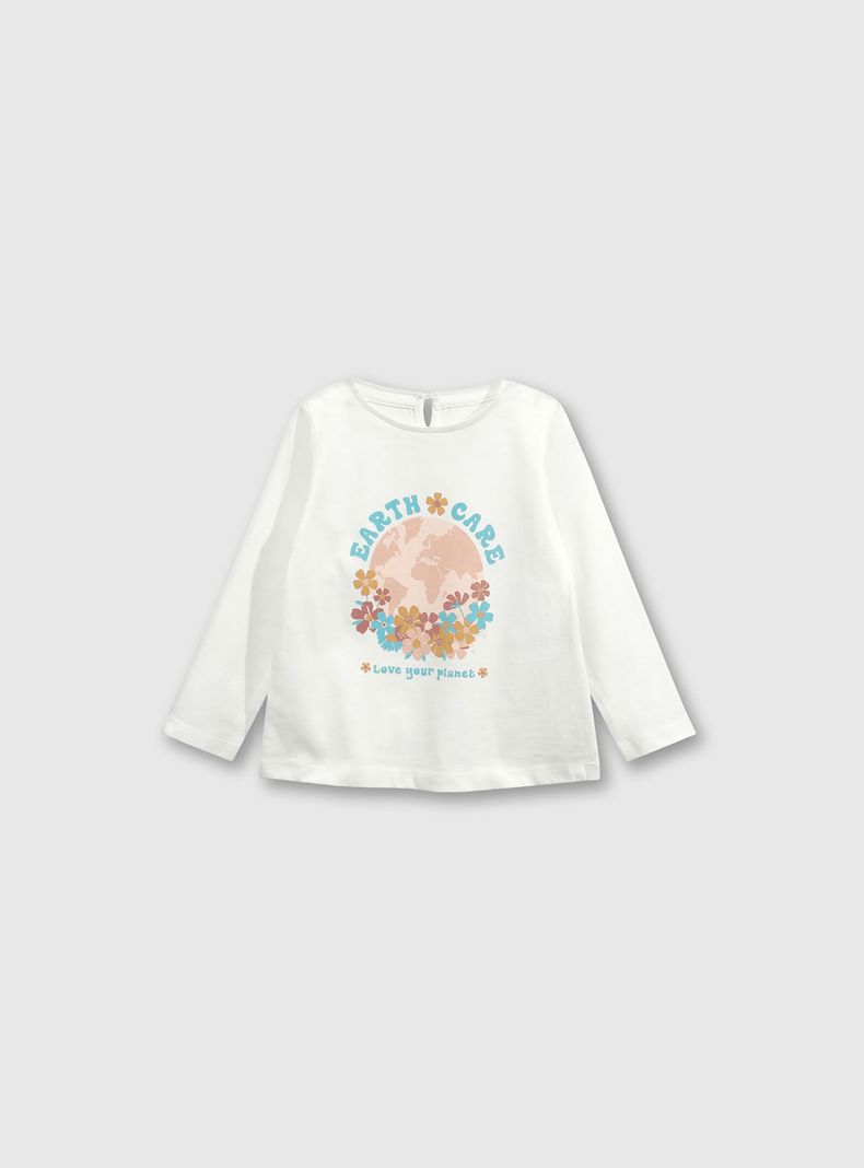 Polera Niña Blanco 49704 Colloky-0