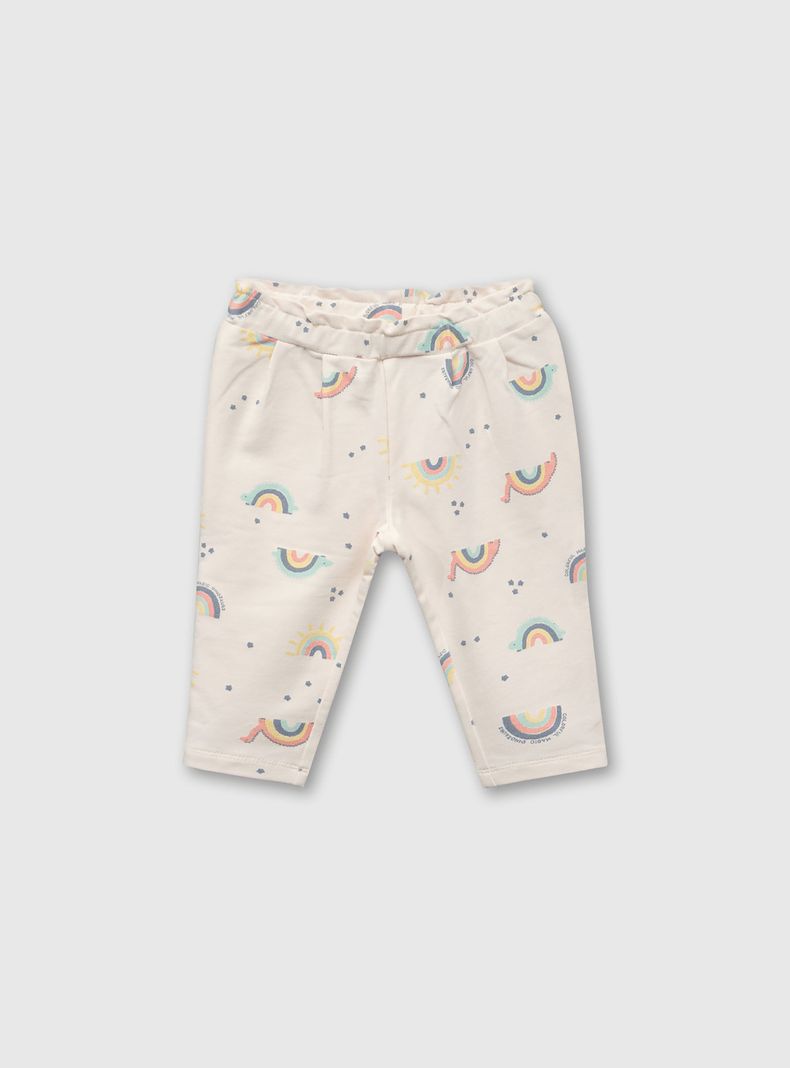 Conjunto Body/Pantalon Niña Blanco 52985 Colloky-2