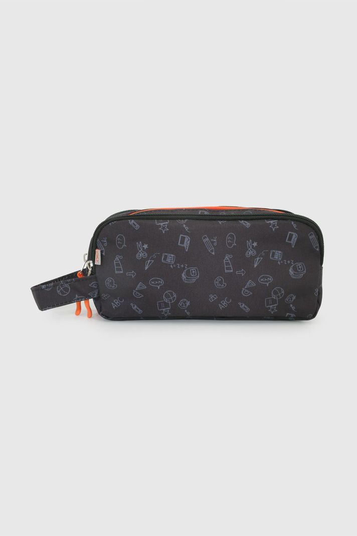 Estuche Escolar Negro Unisex 7303 Colloky