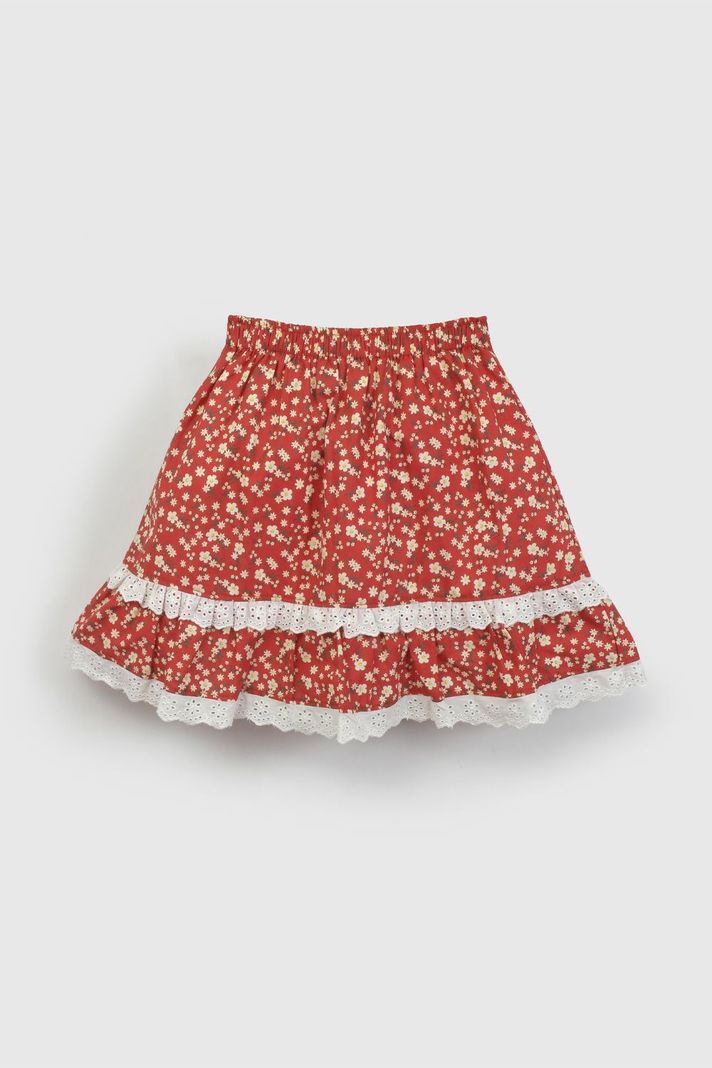 Falda Nina Rojo 57621 Colloky