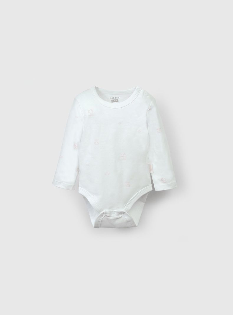 Pack de Bodies Niña Rosado 55946 Colloky-1