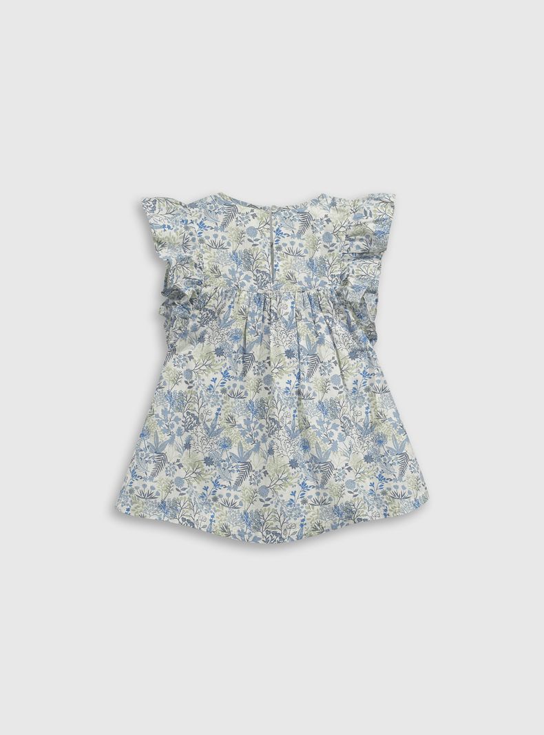 Vestido Niña Azul 54892 Colloky-1