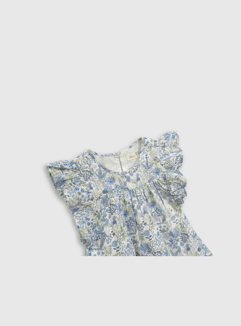 Vestido Niña Azul 54892 Colloky-2