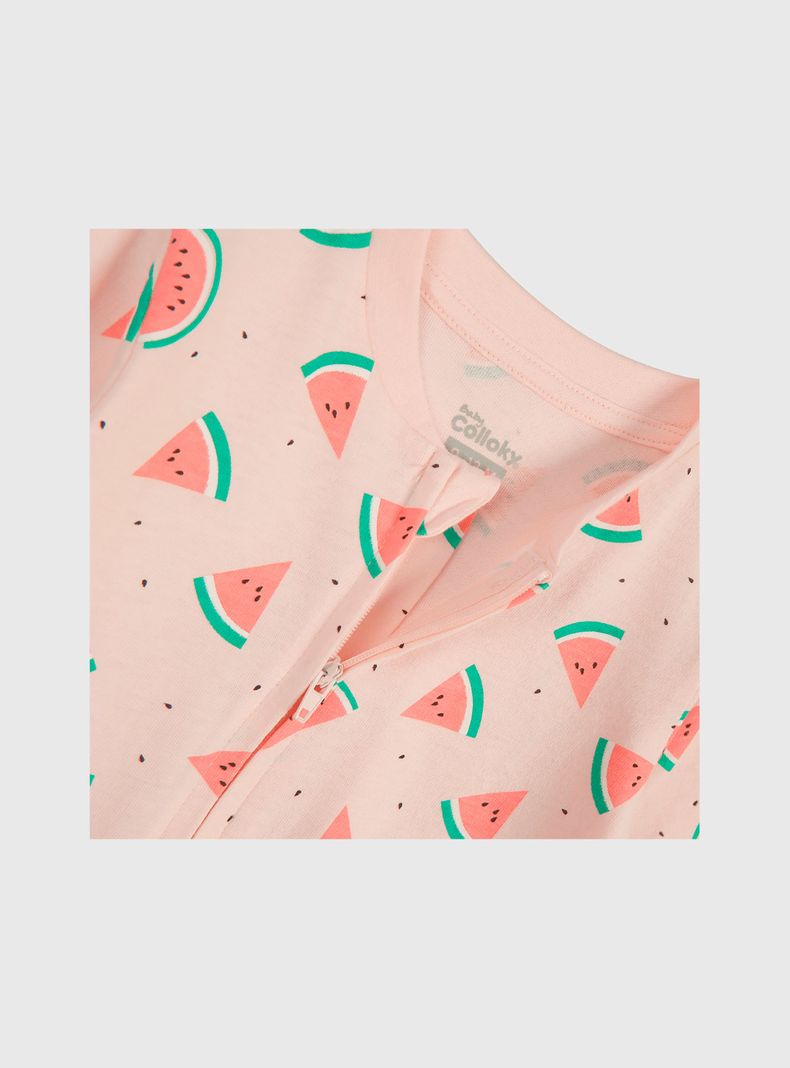 Pijama Niña Rosado 56104 Colloky-2
