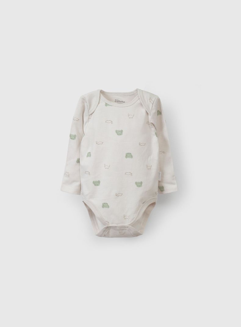 Pack de Bodies Niño Verde 55949 Colloky-3