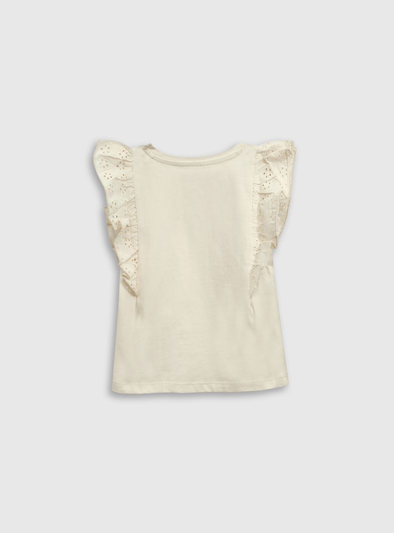 Polera Niña Beige 54851 Colloky-1