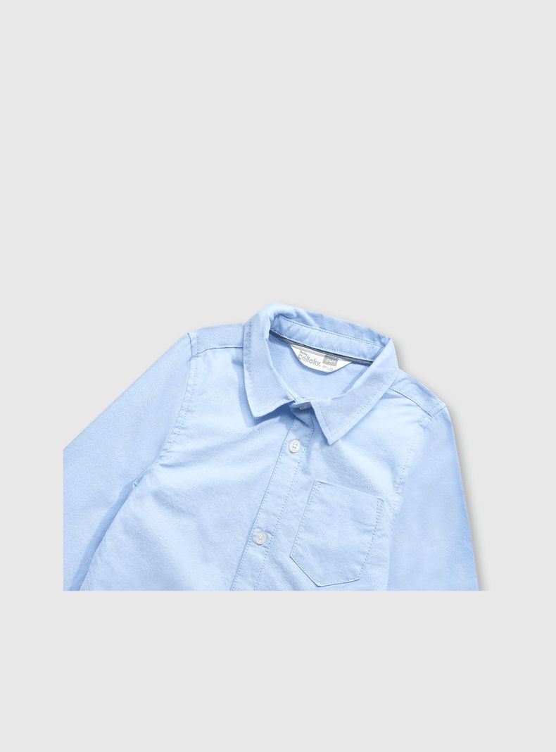 Camisa Niño Celeste 49635 Colloky-2