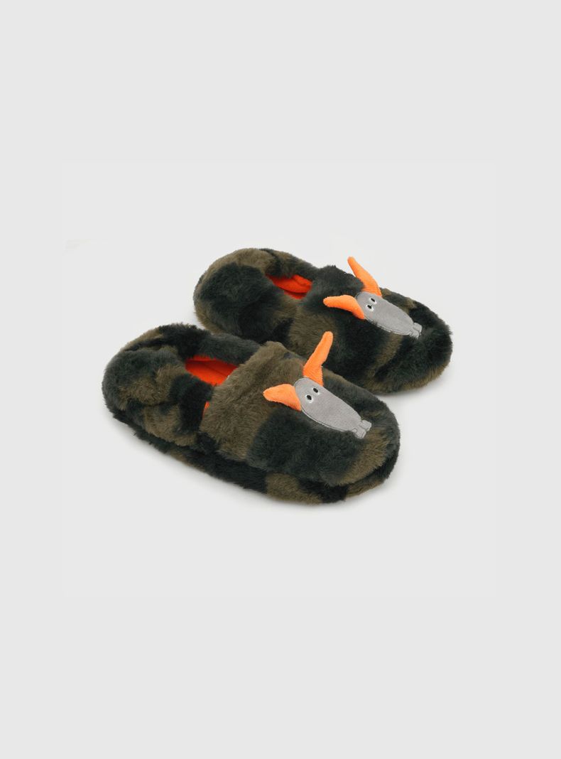 Pantufla Niño Verde (28 A 38) Colloky-0