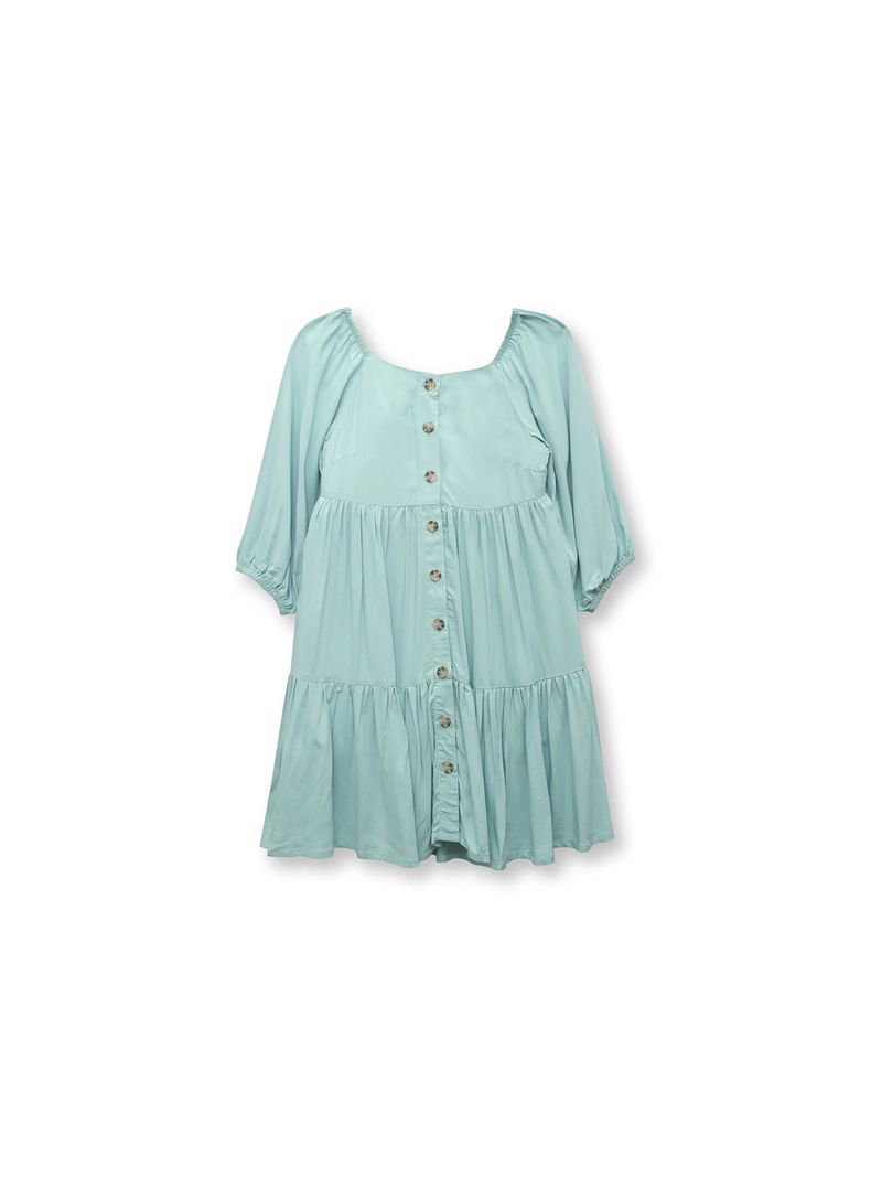 Vestido De Niña Amplio Calipso (2 A 12 Años) Colloky-0
