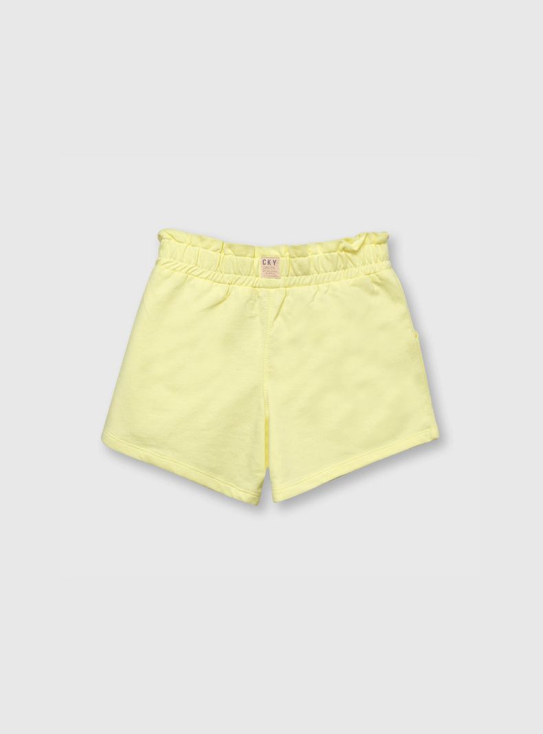 Short Niña Amarillo (2 A 12 Años) Colloky-1