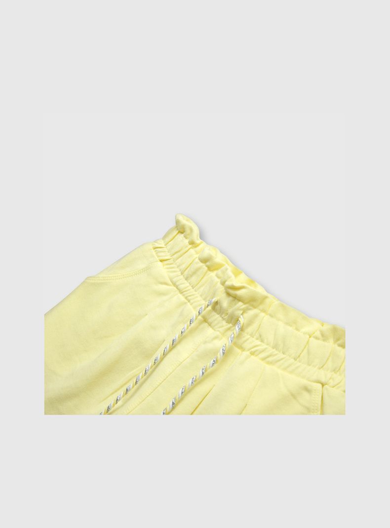 Short Niña Amarillo (2 A 12 Años) Colloky-2