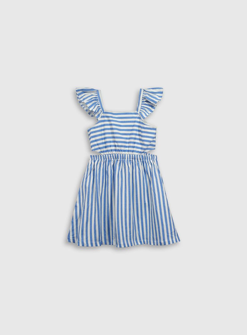 Vestido Niña Azul 54905 Colloky-0