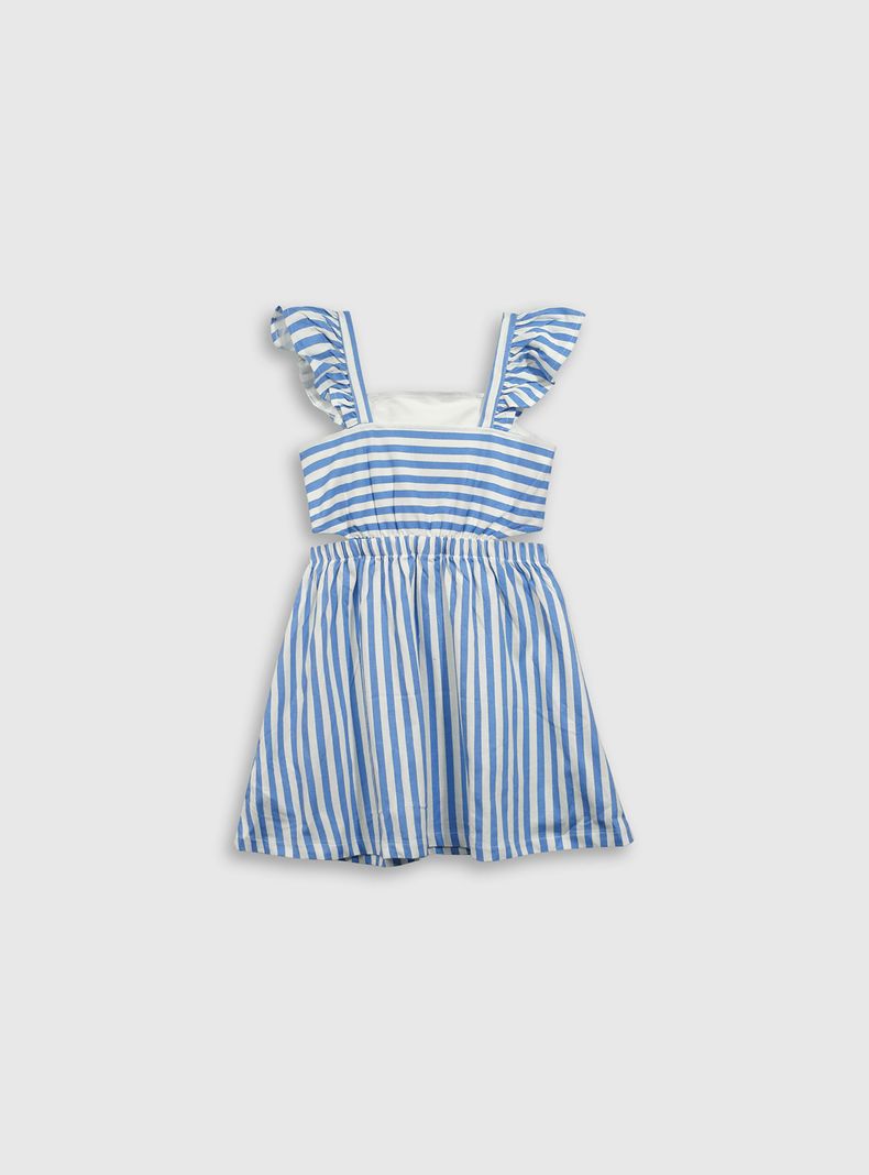 Vestido Niña Azul 54905 Colloky-1