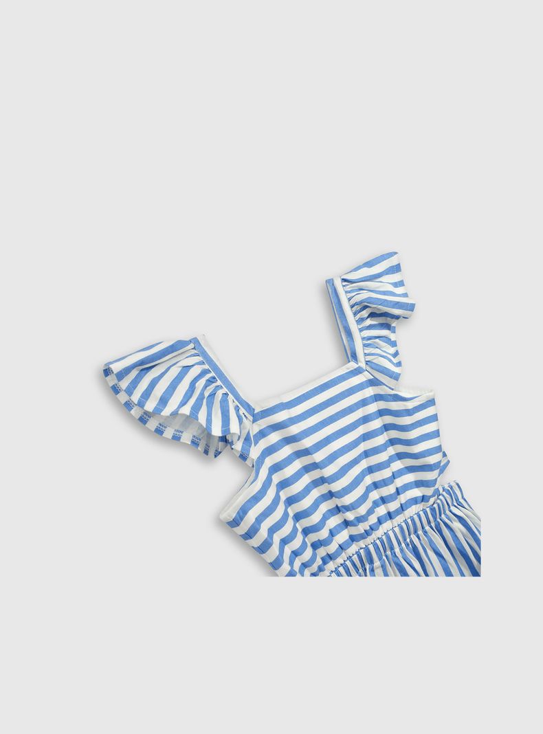Vestido Niña Azul 54905 Colloky-2