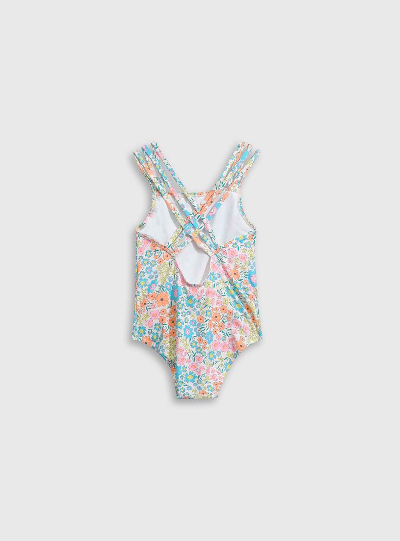 Traje de Baño Niña Celeste 55626 Colloky-1