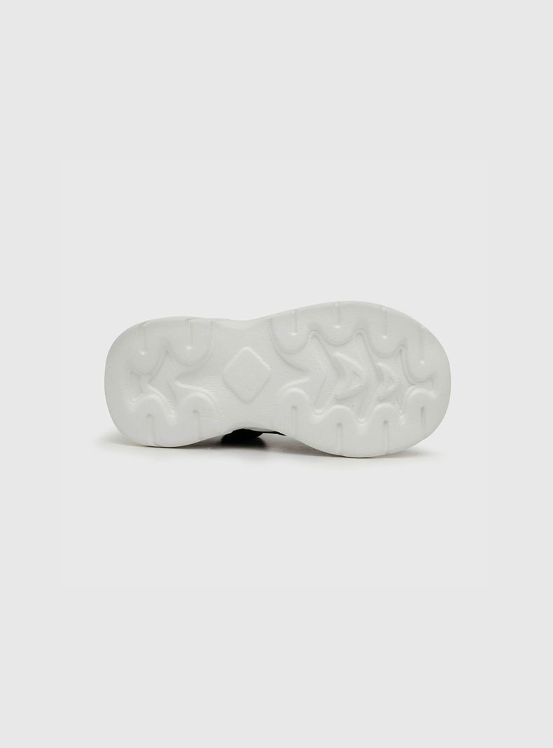 Sandalia De Niño Dos Velcros Negro (28 A 36) Colloky-2