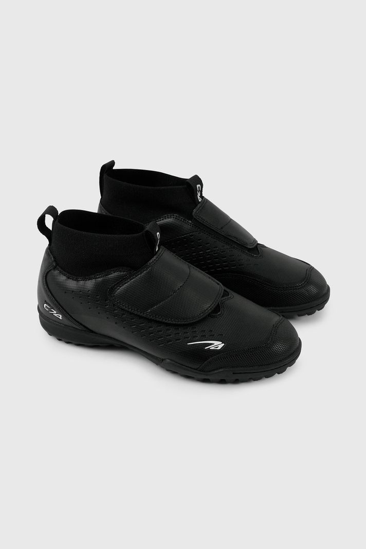 Zapatilla Futbol Negra con Cana Unisex Negro 28