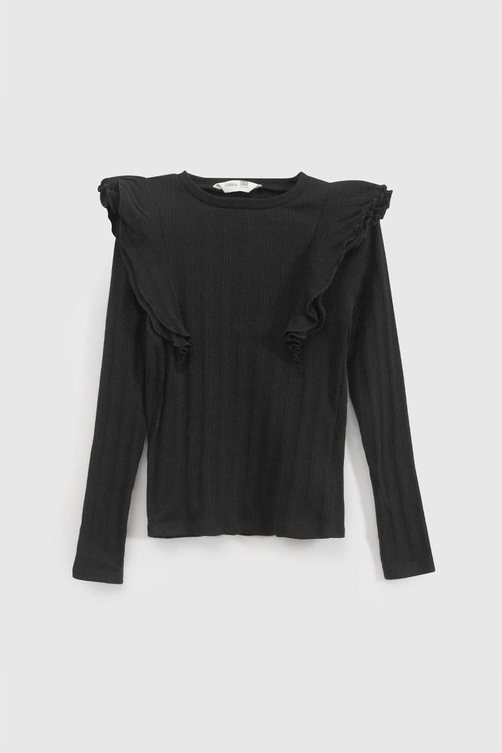 Polera Niña Negro 8228 Colloky
