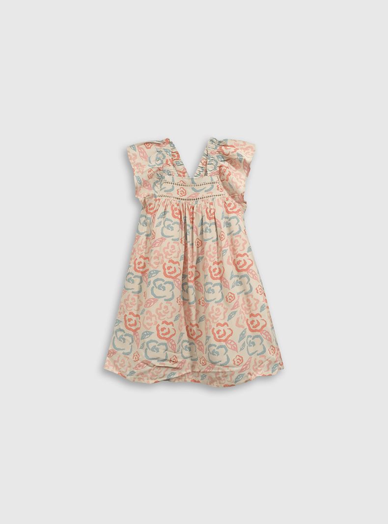 Vestido Niña Beige 54893 Colloky-0