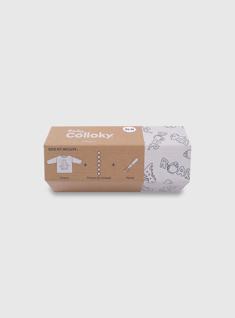 Polera Niño Blanco 54325 Colloky-0